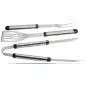 Conjunto 3 Acessórios de Barbecue com Cabo em Inox DB-014 Delba