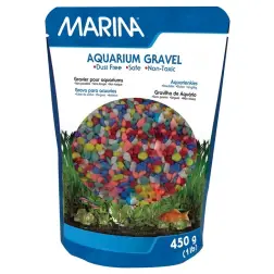 Areia Decorativa Colorida Mix 450gr para Aquário Marina Marina