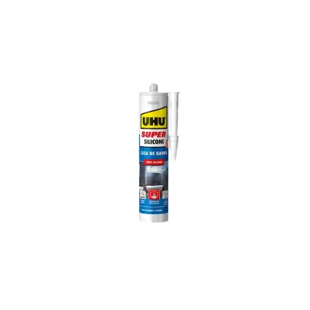 Super Silicone Branco para Casa Banho 300ml UHU UHU