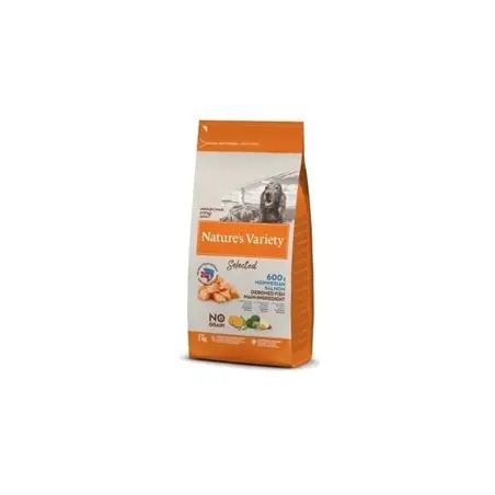 Ração Seca para Cão Selected No Grain Medium/Maxi Adulto Salmão 2Kg Natures Variety Natures Variety