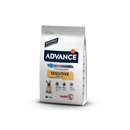 Ração para Cão Adult Mini Sensitive com Salmão 7,5Kg Advance Advance