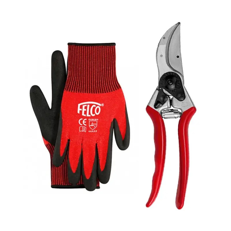 Pack Promoção Tesoura de Poda F2 + Luvas 701L Felco Pack Promoção Tesoura de Poda F2 + Luvas 701L Felco