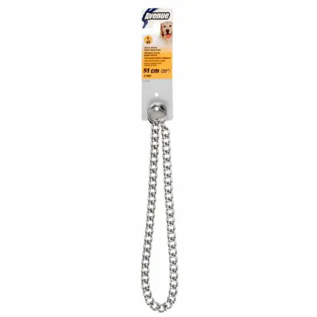 Coleira Estranguladora Malha Grossa 66cmx3,5mm Avenue para Cão Dogit Dogit