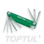 Jogo 8em1 de Chave Torx Armação AIFH0801 Toptul