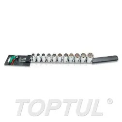 Jogo de 11 Chaves de Caixa 1/2" GAAQ1102 Toptul Toptul