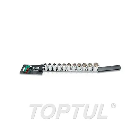 Jogo de 11 Chaves de Caixa 1/2" GAAQ1102 Toptul Toptul