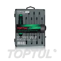 Jogo de 8 Chaves de Precisão 14em1 GAAW0804 Toptul Toptul