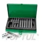 Jogo de Bits Torx 1/2" 15 Peças GAAD1506 Toptul