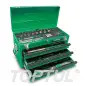 Mala de Mecânica com 3 Gavetas e 99 Peças GCAZ0038 Toptul