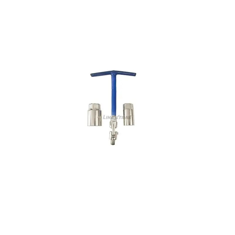 Chave de Velas Com Rótula 3 Peças Automóvel 16/21mm Linextras