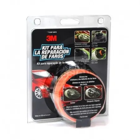 Kit Restaurador de Faróis 3M Linextras 3M