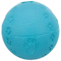 Bola Em Borracha C/ Patinhas E Som 9 Cm Trixie Trixie
