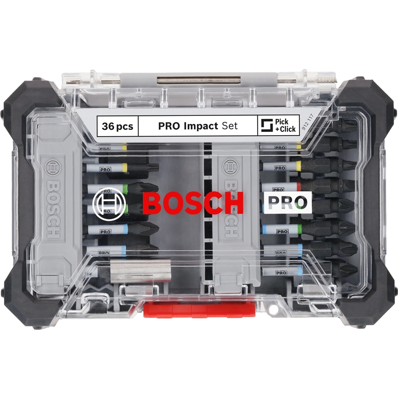 Conjunto de pontas PRO Impact, 36 unid. 2608522517 Bosch Conjunto de pontas PRO Impact, 36 unid. 2608522517 Bosch