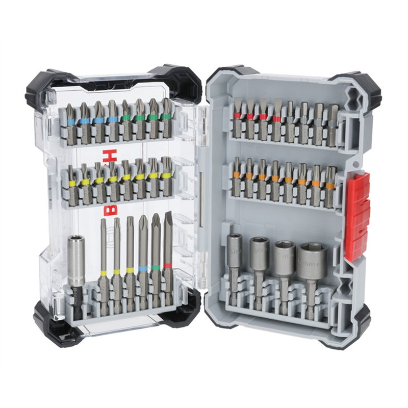 Extra Hard Screwdriver Bit Set, Display, 43 pcs 2607017723 Bosch