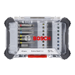 Extra Hard Screwdriver Bit Set, Display, 43 pcs 2607017723 Bosch #1 - 1220680459