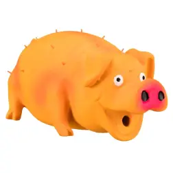 Brinquedo Boneco Porco com Som em Látex para Cão Trixie Trixie
