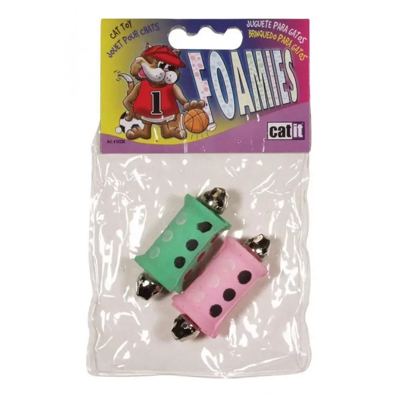 Brinquedo para Gato Cilindros com Sino Cat It