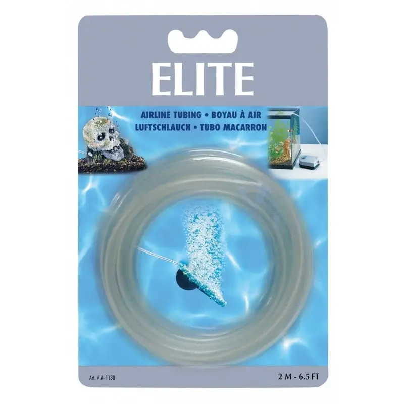 Mangueira de Ar Transparente 2mt para Aquário Elite