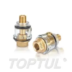 Mini Lubrificador para Ar Comprimido 1/4" 54mm KALA0815 Toptul Toptul