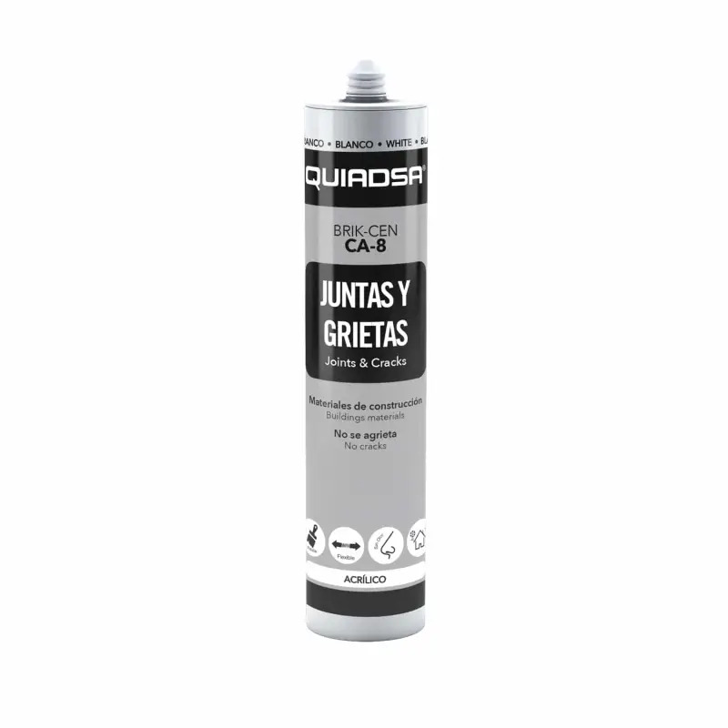 Massa Acrílica Branca CA-8 Brik-Cen 300ml Quiadsa