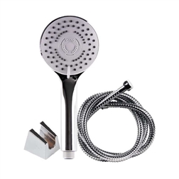 Conjunto Chuveiro 1Funçao+Bicha 1,50mt+Suporte Flux - 1510060076