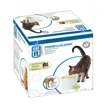 Bebedouro Automático para Gato ou Cão Pequeno Fonte Fresh Clear 3Lt Cat It Cat It