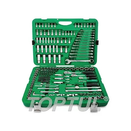 Jogo de Ferramentas 1/4"+3/8"+1/2"  216 Peças GCAI216R Toptul Toptul
