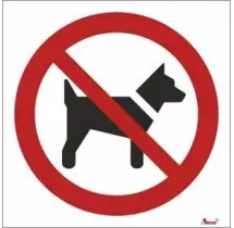 Placa Automatica Proibido Animais - 1630010030