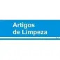 Placa Sinalizadora 20x6,5cm em PVC "Artigos de Limpeza" Valpec