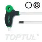 Chave de Punho Sextavada Esférica Longa 3mm AGCD0314 Toptul