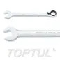 Chave Mista Boca/Roquete Reversível 9mm ABAF0909 Toptul