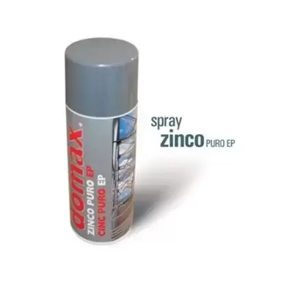 Tinta Spray Cor Zinco Puro 400ml Domax Domax
