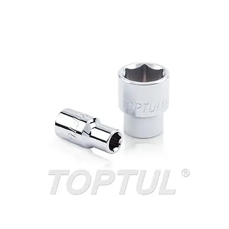 Chave de Caixa Sextavada 6 Faces 1/4" 11mm BAEA0811 Toptul Toptul