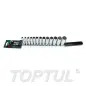 Jogo de 13 Chaves de Caixa Longas 3/8" GAAQ1313 Toptul