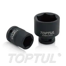 Chave de Impacto 1/2" 20mm 6 Faces KABA1620 Toptul Toptul