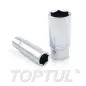 Chave de Caixa Sextavada Longa 3/8" 8mm BAEE1208 Toptul