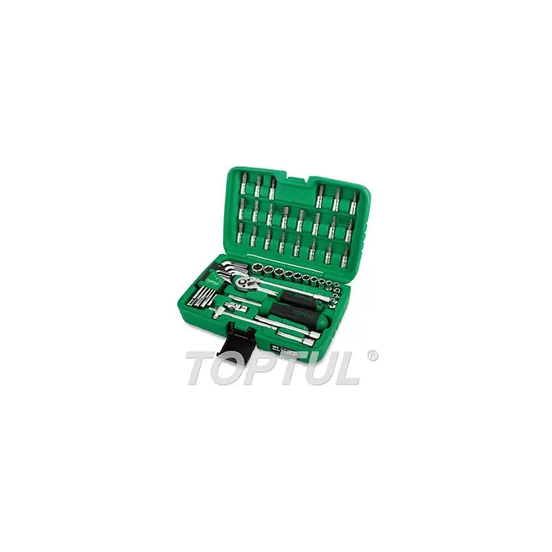 Jogo de Chaves de Caixa 1/4" 51 Peças GCAI5102 Toptul