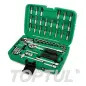 Jogo de Chaves de Caixa 1/4" 51 Peças GCAI5102 Toptul