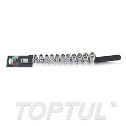 Jogo de 11 Chaves de Caixa 1/2" 6 Faces GAAQ1103 Toptul Toptul