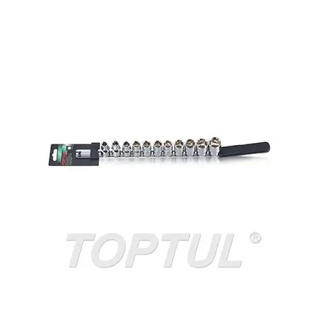 Jogo de 11 Chaves de Caixa 1/2" 6 Faces GAAQ1103 Toptul Toptul