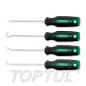 Jogo de Picaretas Ganchos Mini 4 Peças GAAR0401 Toptul