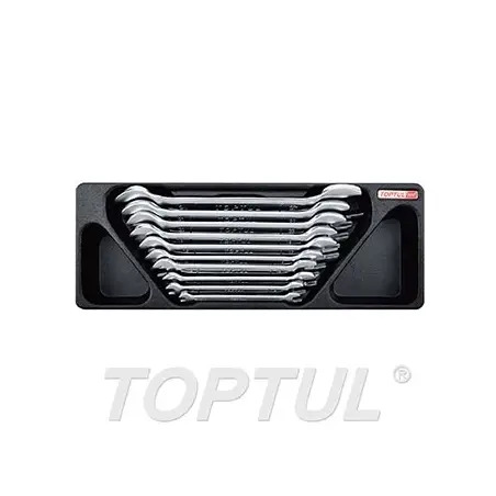 Jogo de 10 Chaves de Bocas GAAT1003 Toptul Toptul