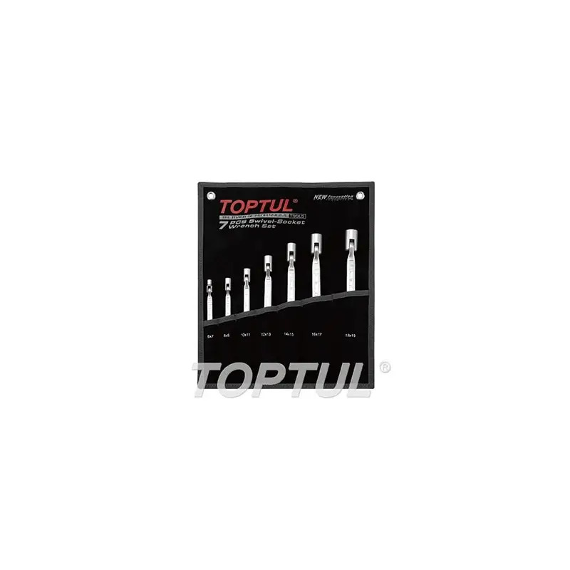 Jogo de Chaves Tubulares Giratórias Duplas GPAQ0701 Toptul