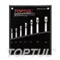 Jogo de Chaves Tubulares Giratórias Duplas GPAQ0701 Toptul