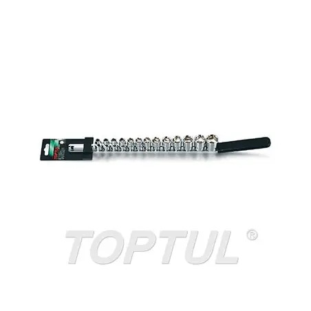 Jogo de 13 Chaves de Caixa 3/8" GAAQ1310 Toptul Toptul
