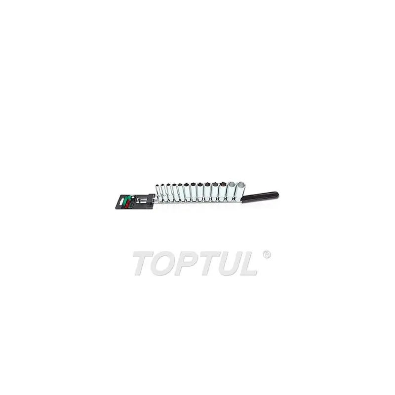 Jogo de 13 Chaves de Caixa Longas 3/8" GAAQ1311 Toptul