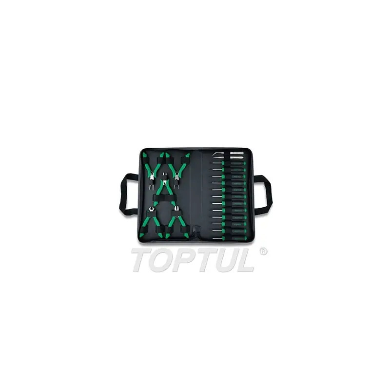 Estojo em Nylon Precision 19 Peças GPN-019A Toptul
