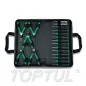 Estojo em Nylon Precision 19 Peças GPN-019A Toptul