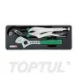 Jogo de 3 Alicates Ajustáveis em Tabuleiro GBAT0303 Toptul