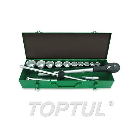 Jogo de 14 Chaves de Caixa 3/4" GCAD1406 Toptul Toptul